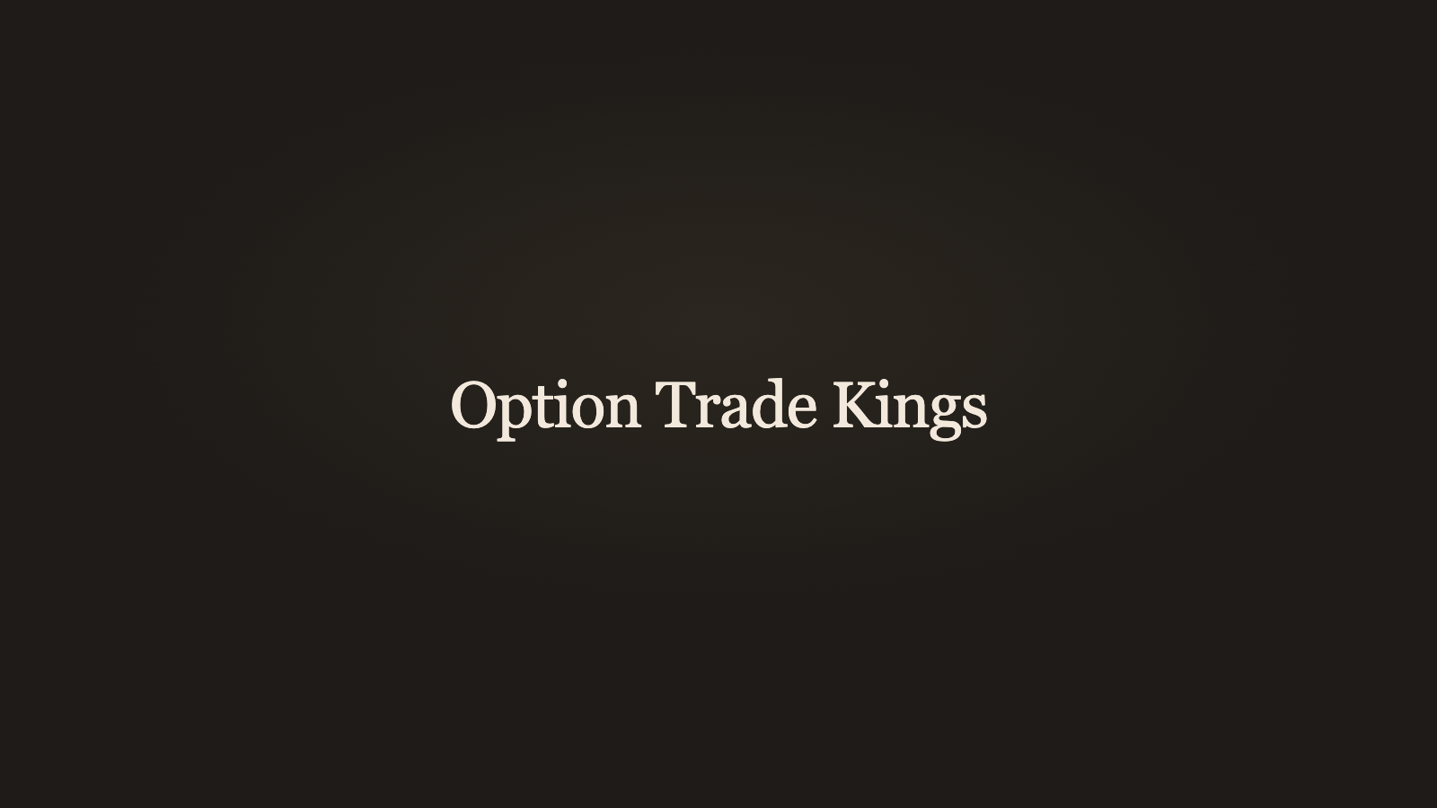 Growing an Options Trading Service